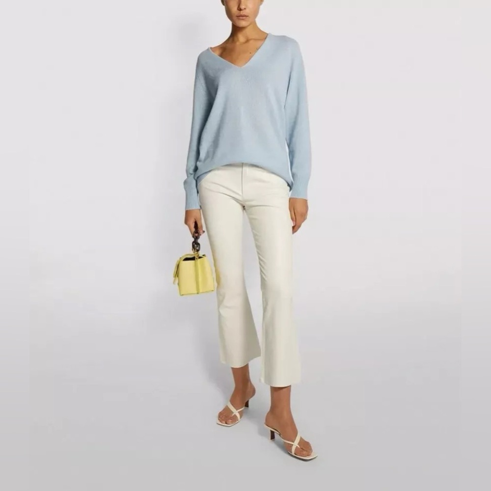 Brand new Frame Le Crop Mini Boot Leather Pants